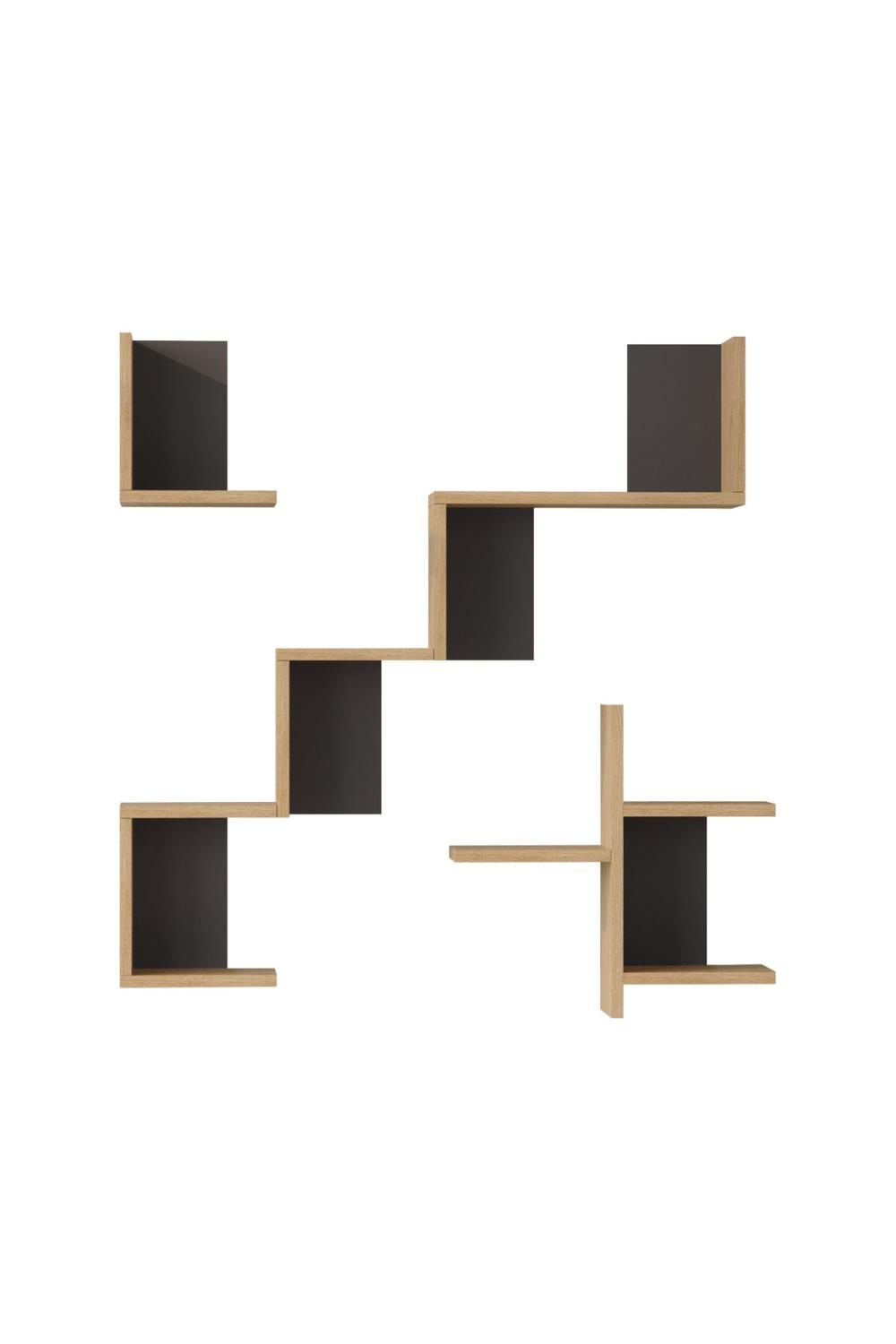 Wall 27 Étagère murale Panier-Anthracite WAL27-SA