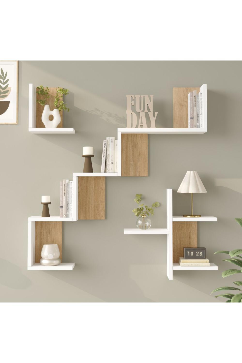 Wall 27 Étagère murale Panier-Blanc WAL27-SW