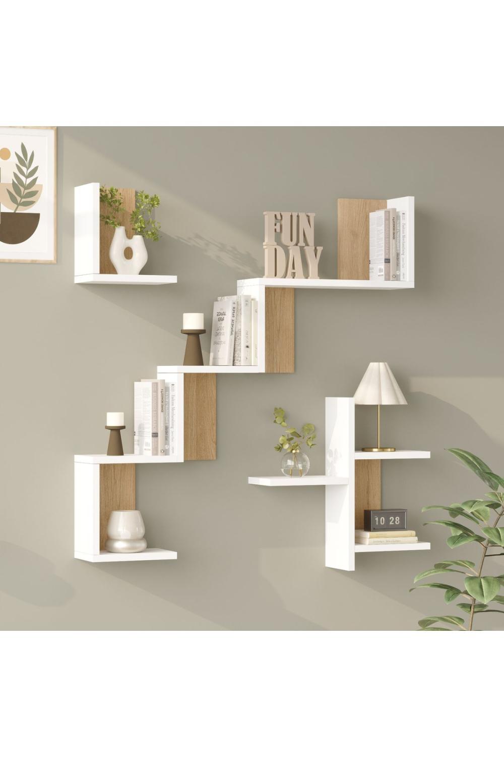 Wall 27 Étagère murale Panier-Blanc WAL27-SW