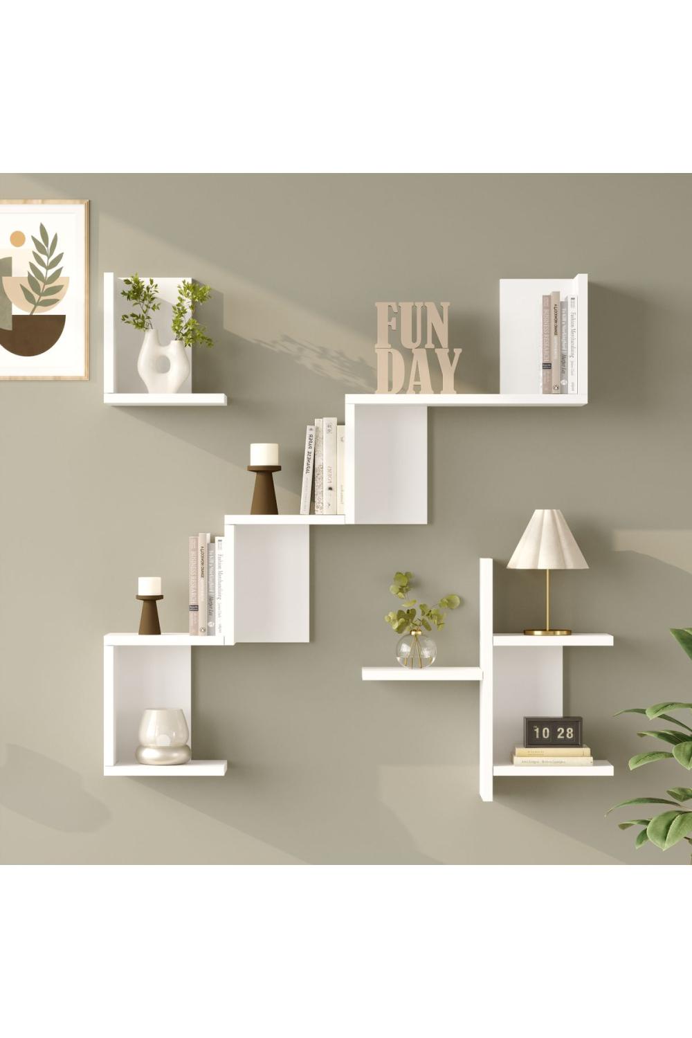 Wall 27 Étagère murale Blanc WAL27-W