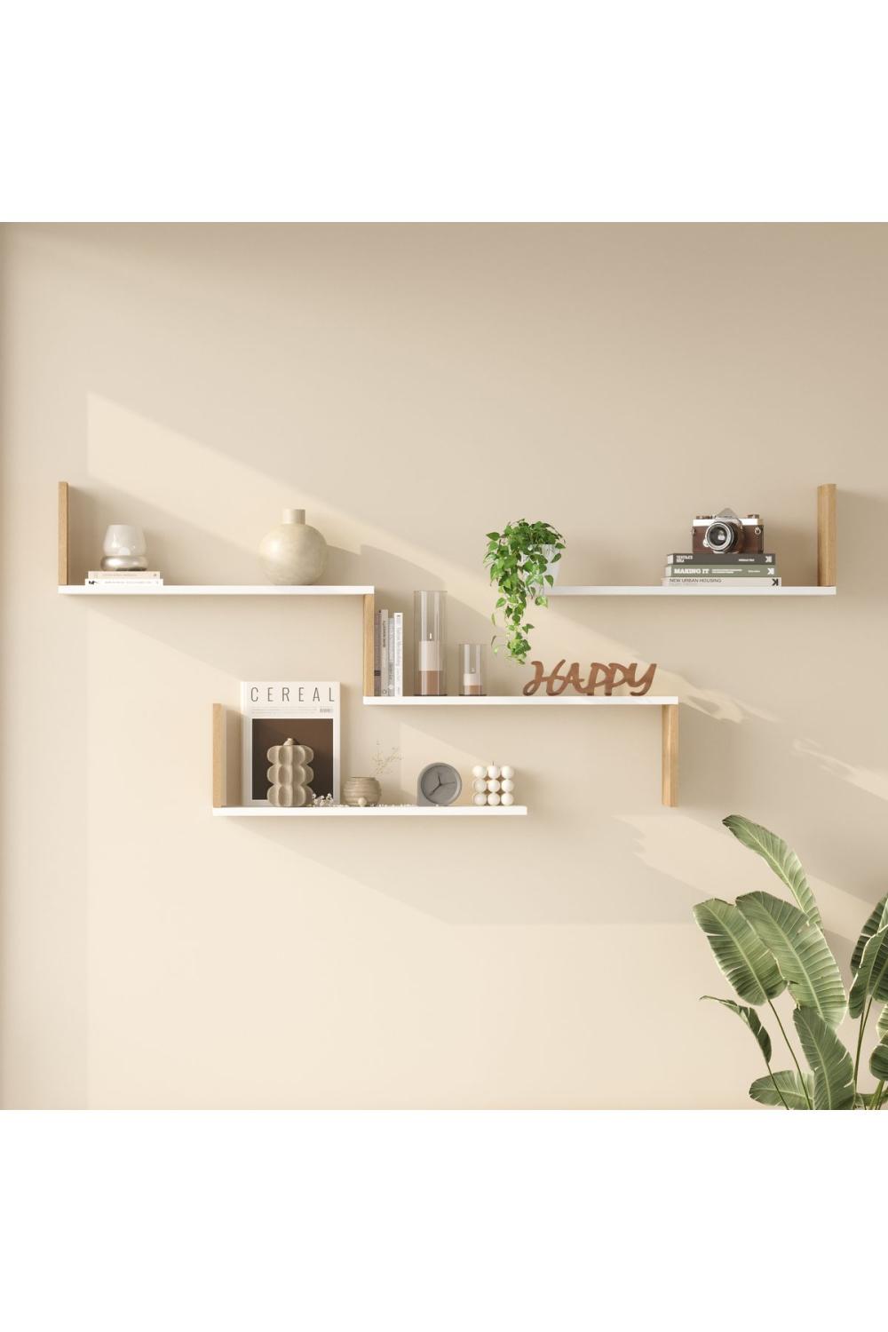 Wall 28 Étagère murale Panier-Blanc WAL28-SW