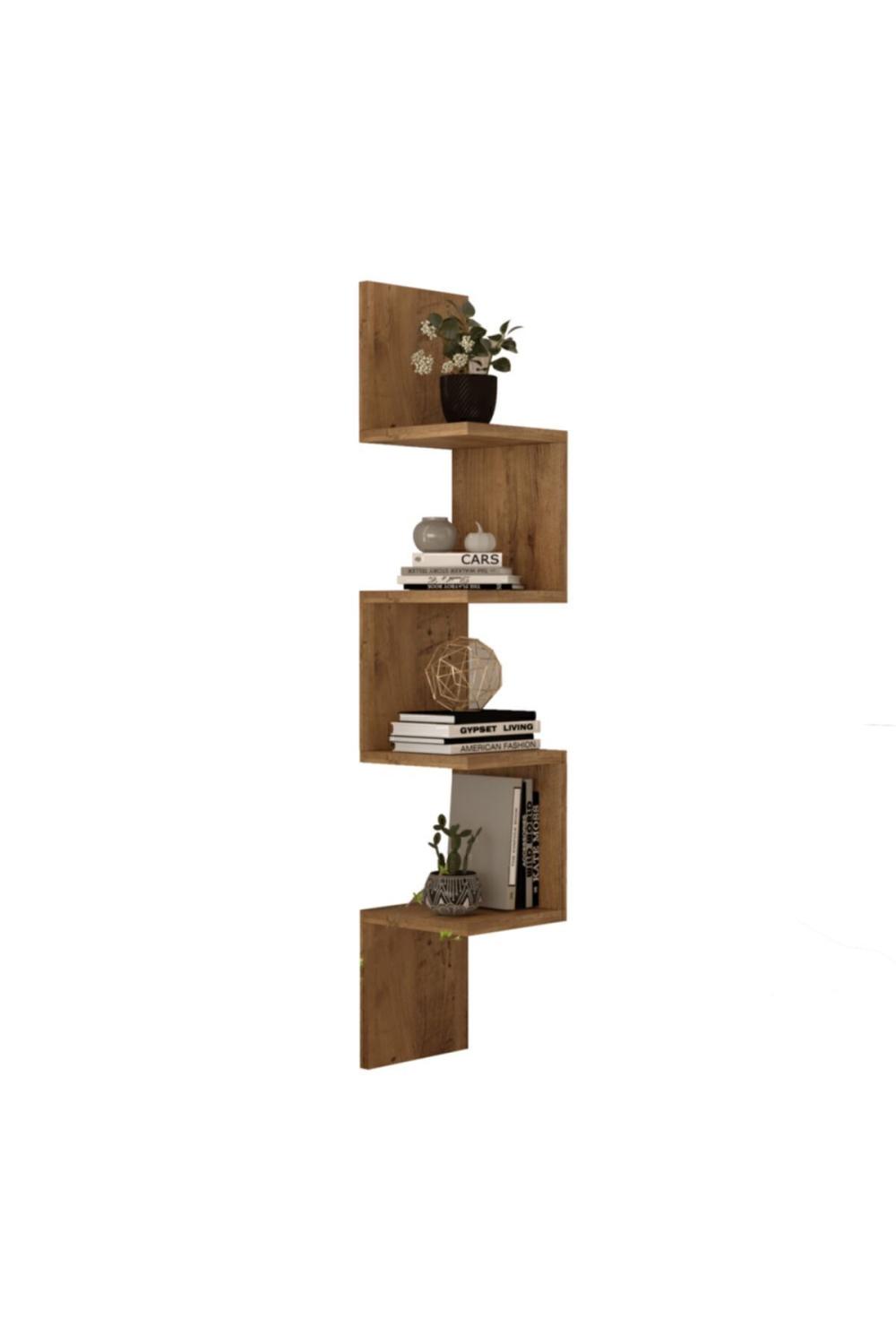 Wall R9 Modern Étagère murale Bibliothèque Atlantik Pin WAL9-A